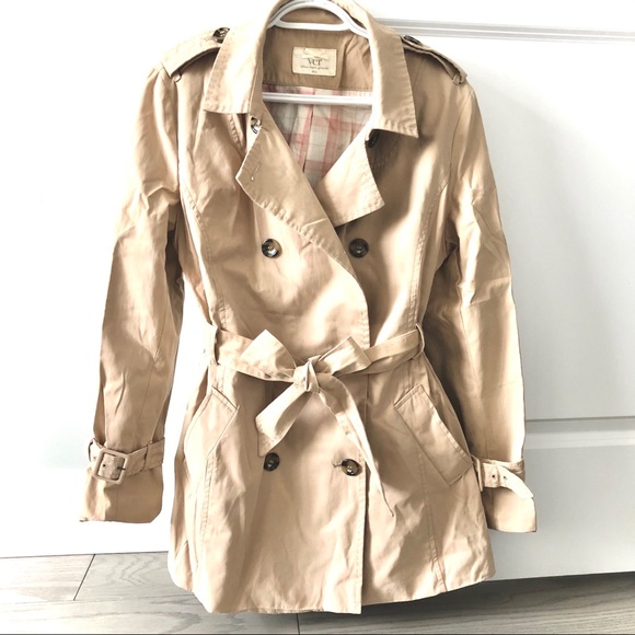 Beige Trench Coat - Picture 1 of 5